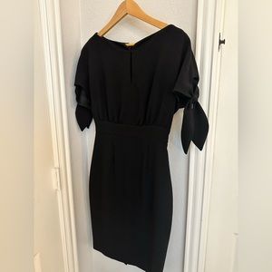 Bow Sleeve Sheath Dress